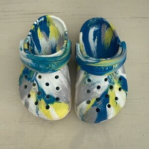 Crocs Toddler Classic Marbled Clog